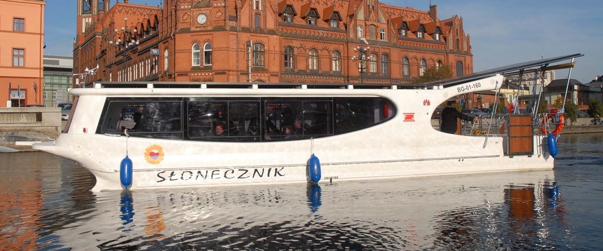 Water Tram in Bydgoszcz